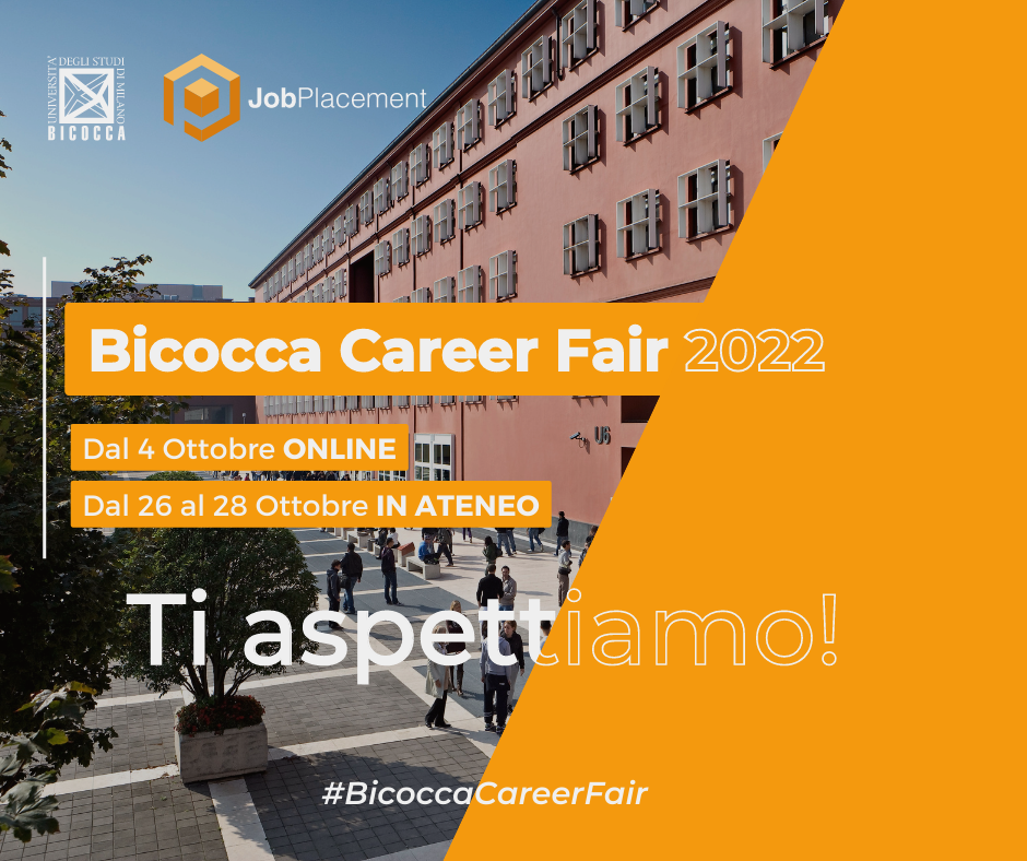 Career Day 2022 presso Università Bicocca